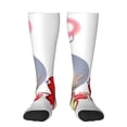 thumbnail image 1 of Rocae Pikmin Chaussettes de compression Décontractées pour Femmes Hommes Bas Contrastés, 1 of 6