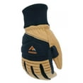 thumbnail image 3 of Ridgecut RC98102-L Men's Thinsulate Lined Water-Resistant Cowhide Leather Ski Glove XL Black/Tan 1-Pair, 3 of 5