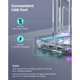 thumbnail image 4 of RGB Gamepad Rack Stand Anti-Scratch Desk Mount Game Controller Rack for PS5 Xbox, 4 of 6