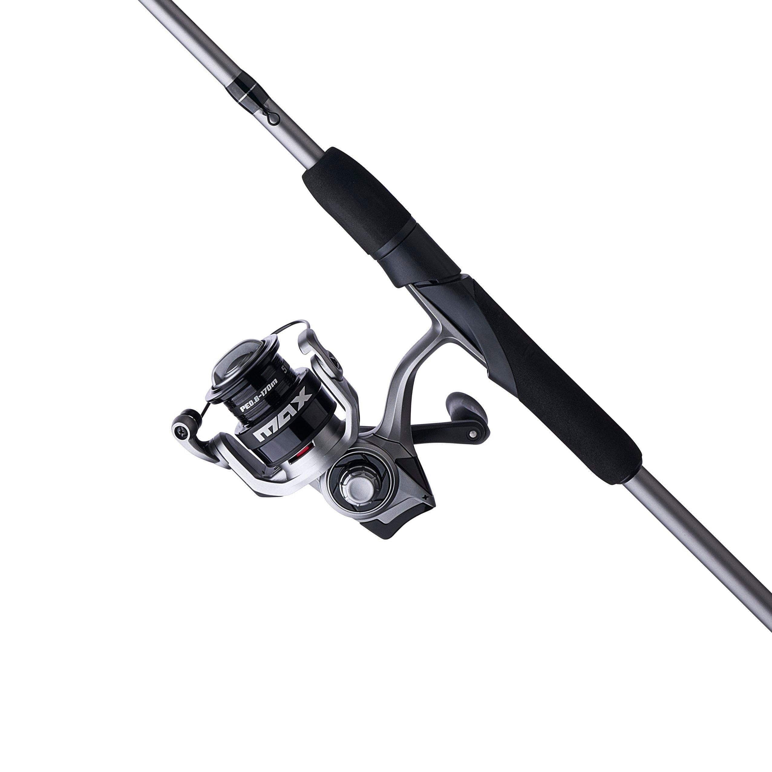 Abu Garcia Max X Spinning Fishing Combo, 7' Light Rod, 2000 Size Reel