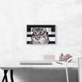 thumbnail image 2 of ARTCANVAS American Curl Cat Breed Geometric Canvas Art Print - Size: 18" x 12" (1.50" Deep), 2 of 9