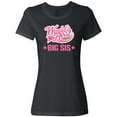 thumbnail image 3 of Inktastic Sister Worlds Best Big Sis Women's T-Shirt, 3 of 5