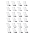 thumbnail image 2 of Fruit of the Loom Tin corto Caballero Unitalla Algodón Afelpado Blanco 24 pares, 2 of 6
