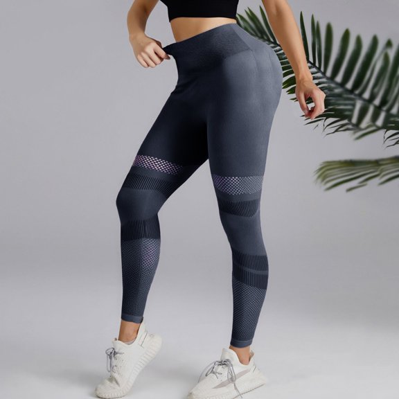 Women's Yoga Pants Women'S Solid Color Washed Hollow Sports Fitness Pants Tight Fitting High Waisted Hip Lifting Yoga Pants,Black Women's Yoga Pants S