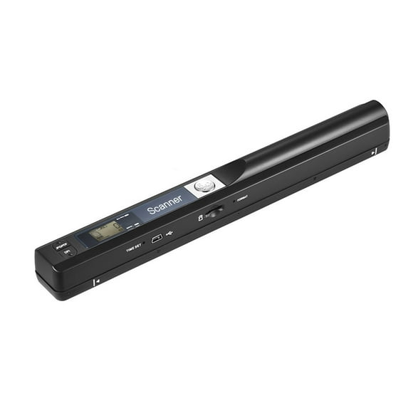 Yeacher Portable Handheld Wand Wireless Scanner A4 Size 900DPI JPG/PDF Formate LCD Display with Protecting Bag and 8GB TF Card for Business Document Reciepts Books Images