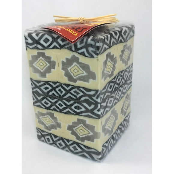 Swazi Candles, Large Cube Juba Bosotho