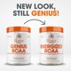 thumbnail image 3 of BCAA Powder Genius 5 g BCAA veganos L-Glutamina Naranja 100 ml, 3 of 7