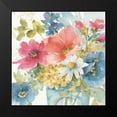 thumbnail image 2 of Audit, Lisa 15x15 Black Modern Framed Museum Art Print Titled - My Garden Bouquet II, 2 of 5