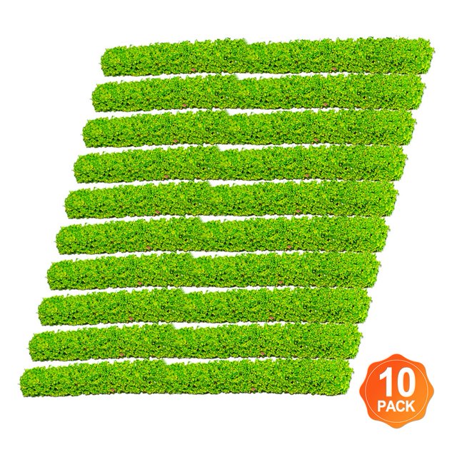 Mosiee Simulated Flower Bushes Grass Pad Sand Table Turf Decorations Train Landscape