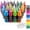 120ml 36 Colors, variant on Set, 36 Colors, 4 oz/120ml Bottles | Rich Pigments, Water Proof, For Artists, Beginners and , Canvas Rocks Ceramic Fabric