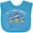 Turquoise, variant on Inktastic It's My First 4th of July Boys or Girls Baby Bib