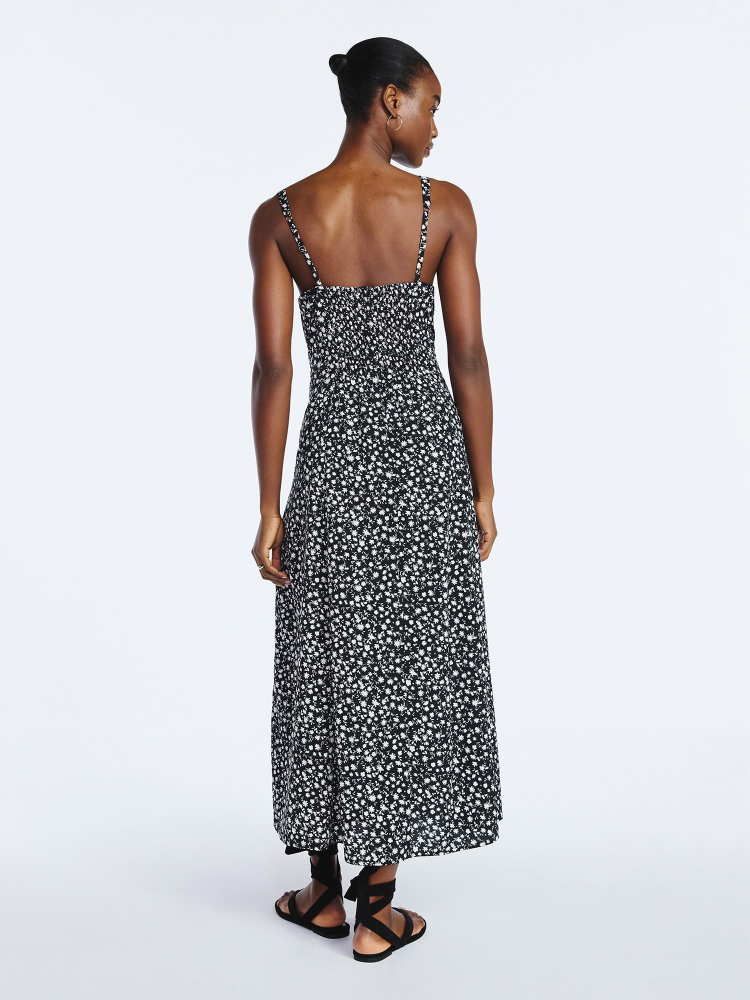 Scoop Women’s Side Slit Maxi Dress, Sizes XS-XXL