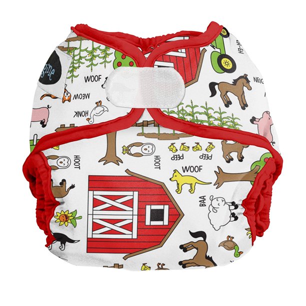 Imagine Baby Products Newborn Hook and Loop Diaper Cover