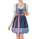 thumbnail image 4 of Vestido de poliéster con estampado bordado para mujer, para festivales, cosplay y sirvientas, 4 of 4