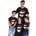 thumbnail image 2 of Camisetas navideñas a juego para la familia, diseño exclusivo, Papá Noel luminoso, camiseta navideña familiar, 2 of 3