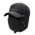 thumbnail image 1 of Gorro de invierno cálido con orejeras y máscara, gorro de invierno cálido y resistente al frío para padres, 1 of 5