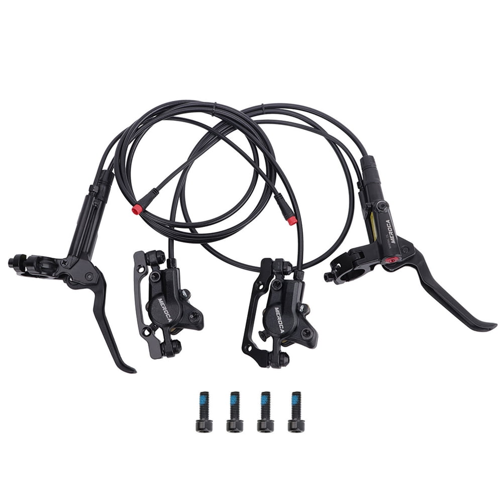Mingyiq MTB EBike Hydraulic Disc PowerOff Oil Brake 2 Piston Calipers