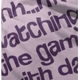 thumbnail image 5 of Shh Im Watching the Game with Dad Romper Boys or Girls Infant Baby Brisco Brands 24M, 5 of 7