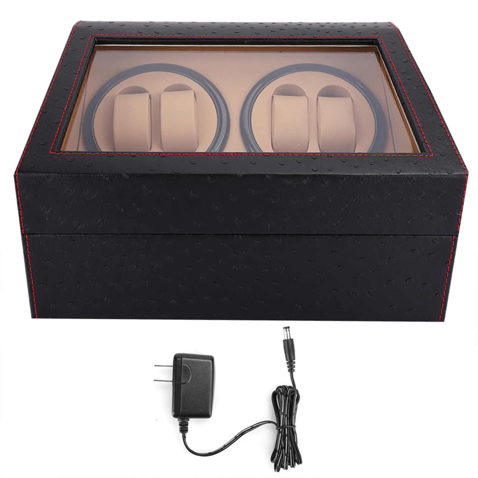 Caja Enrolladora Automática Para Relojes Con 8+5 Espacios - Motor Japonés Silencioso, 5 Modos, Acabado De Pintura De Piano