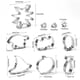 thumbnail image 3 of Juego de 10 Moldes de Acero Inoxidable para Hornear Pasteles de Halloween, Herramientas de Bricolaje, 3 of 7