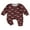 Wine Red Stripes, variant on Bagilaanoe Newborn Baby Girl Boys Fall Jumpsuit Stripes Print Long Sleeve Bodysuit 3M 6M 9M 12M 18M Infant Zipper One Piece Romper