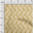 thumbnail image 2 of oneOone Velvet Yellow Fabric Abstract Craft Projects Decor Fabric Printed By The Yard 58 Inch Wide, 2 of 4