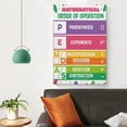 thumbnail image 3 of Order of Operations,PEMDAS Math Educational Posters, Math Rules, 3 of 7