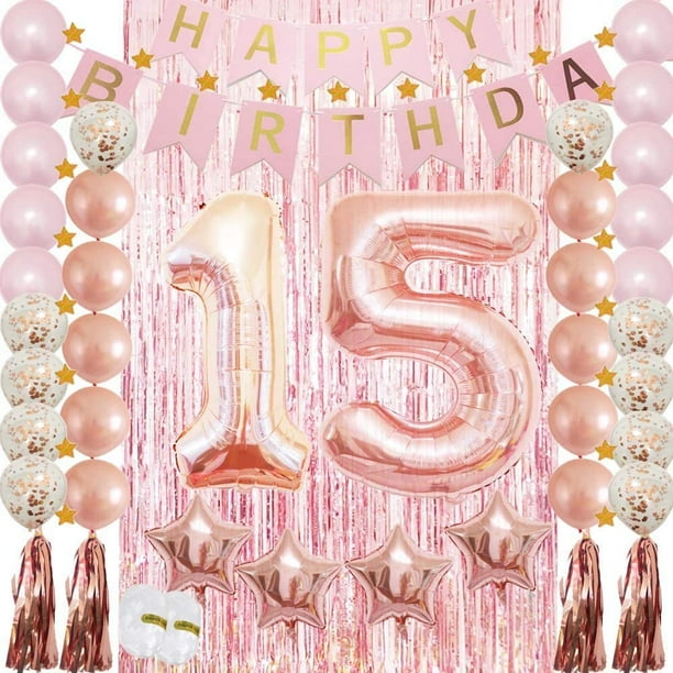15th Birthday Decorations15th Birthday Party Supplies