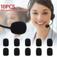 thumbnail image 4 of HFSAZJ Headset Microphone Covers Foam, Foam Mic Cover Handheld Microphone Windscreen, Mini Cover Microphone Wind Protection Cover for Variety of Headset Microphone H6N4, 4 of 6