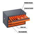 thumbnail image 6 of Tookss Drill Bit Organizer Case, Drill Bit Dispenser Cabinet With Labels, Widened Handles, 4 Drawers, Rust-proof Stackable 4-Drawer Drill Bit Dispenser For Alloy Steel Wood, 6 of 8