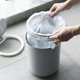 thumbnail image 4 of Bote de basura tipo prensa de 6 l Papeleras de basura resistentes al agua de primera calidad Bote de basura con tapa para la cocina del hogar, 4 of 5