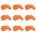 thumbnail image 1 of Funda protectora para palos de Golf Yuarrent 9 Uds funda protectora para cabeza de hierro Golf Naranja, 1 of 6