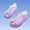 Purple, variant on BXJX Girls Jelly Sandals , Ankle Strap Closed Toe Princess Non Slip Summer Shoes White Size 8(Little Kids)