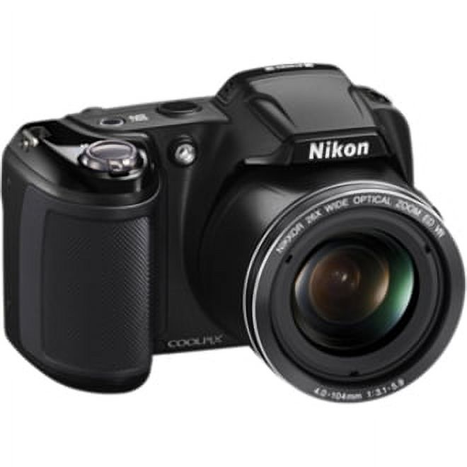 Nikon Coolpix L810 16.1 Megapixel Compact Camera, Black - Walmart.com