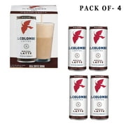 Pack Of 4 La Colombe Draft Latte Cold Brew Coffee Rich And Creamy | 9 Fl Oz Per Can | GOLDENROW