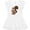 AA-White, variant on Inktastic Squirrel Girls Baby Dress
