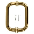 thumbnail image 3 of CRL SDPR6GP Gold Plated 6" Tubular Back-to-Back 3/4" Diameter Shower Door Pull Handles, 3 of 5