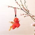 thumbnail image 5 of Surpdew Year Of The Horse 2026 Hanging Decoration Horse Plush Ornaments Zodiac For Chinese New Year Blessing Souvenir Home Car Window Hanging Pendant Decors Red 7.9Inch, 5 of 5