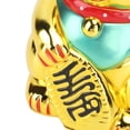 thumbnail image 4 of NFTIGB Lucky Fortune Cat with Waving Arm 7 Inch / 17.8 cm Plastic Battery Operated Wealth Welcoming Figurine for Home Hotel Office Housewarming Gift Gold, 4 of 9