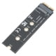thumbnail image 3 of Tarjeta Adaptadora Unidad De Estado Sólido Abs Negra Apta Para Macbook Air En 2013-2017 M.2 Nvme Pcie3.0 Yuarrent EL009324-00, 3 of 6