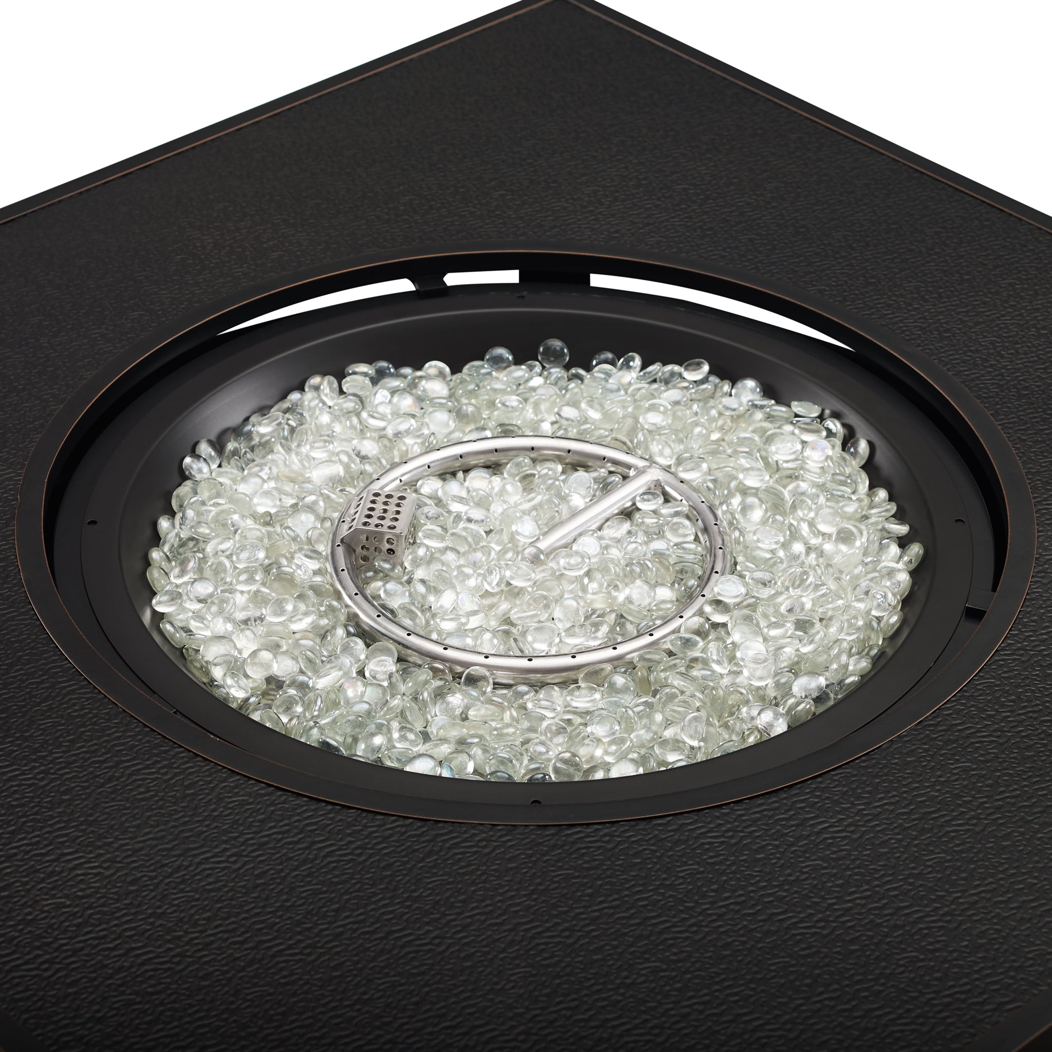 Henley Square Aluminum LPG/NG Fire Pit