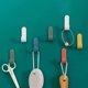 thumbnail image 2 of 4pcs Nordic Wall-mounted Hangers J-hook Kitchen Bathroom Door Sundries Hooks, 2 of 5