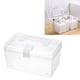 thumbnail image 1 of Caja De Almacenamiento Transparente, Contenedor De Almacenamiento De Escritorio Resistente Para El Hogar, 1 of 7