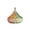 Multi-colored, variant on Diamond Drop-Shaped Glass Jewelry Storage Box - Elegant Organizer for Earrings, Bracelets, Hair Ropes, and Hairpins