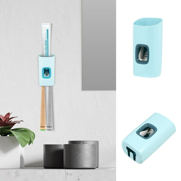 Automatic Toothpaste Dispenser Kids Reusable Squeezer Pump Bathroom