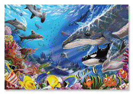 melissa and doug underwater puzzle