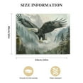 thumbnail image 3 of JEUXUS Eagle Realistic Bald 20 Canvas Art - Home Decor Wall Art Print Poster Painting Large, 3 of 6