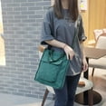thumbnail image 4 of Stylish Corduroy Tote Bag for Women Everyday Casual Shoulder and Top Handle Designer Purse, 4 of 5
