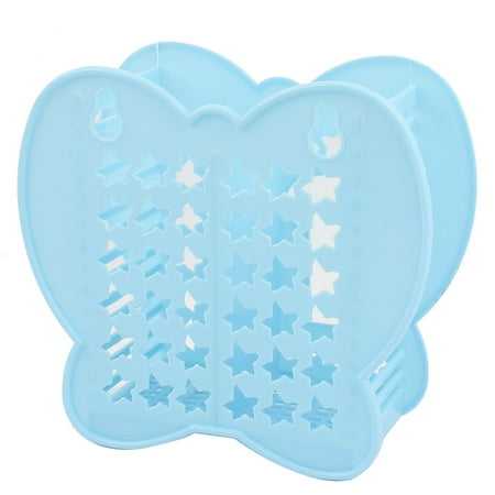 Butterfly Spoon - Unique Bargains Butterfly Shape Hollow Out Hole Spoon Fork Chopsticks Holder Box Blue