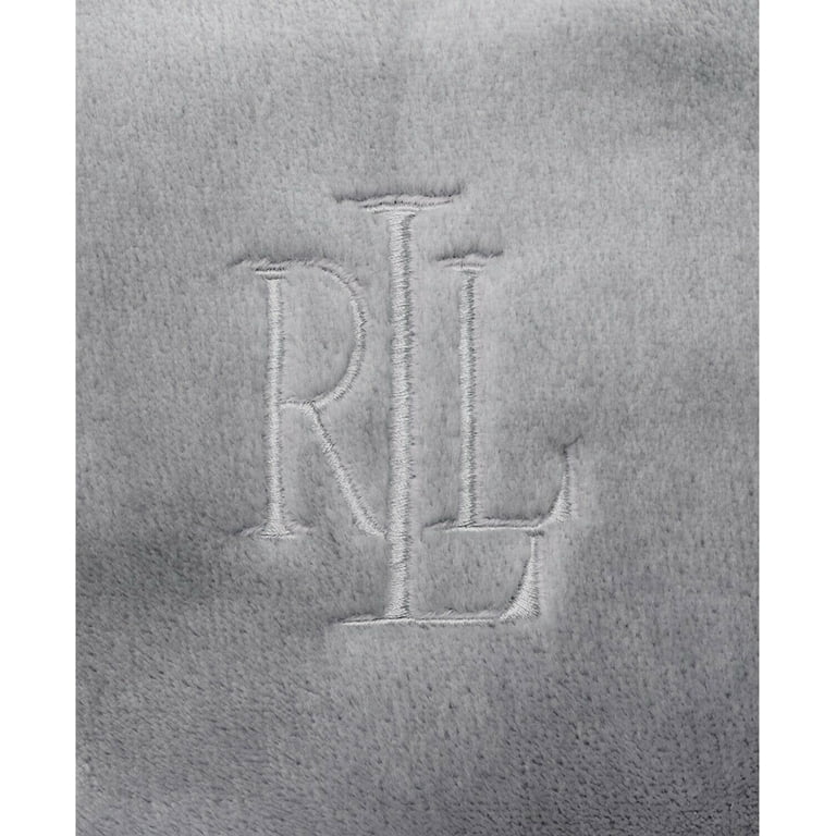 Lauren Ralph Lauren Micromink Plush Blanket King Quiet Gray Walmart